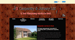 Desktop Screenshot of jbcarpentryjoinery.co.uk