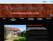 Tablet Screenshot of jbcarpentryjoinery.co.uk